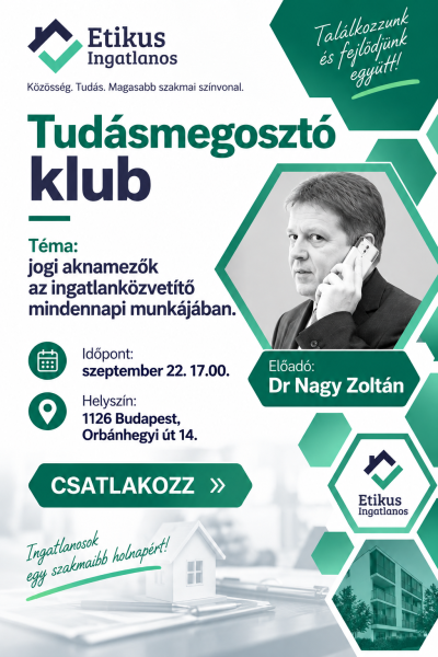 Read more about the article Etikusingatlanos klub – 2026.09.22